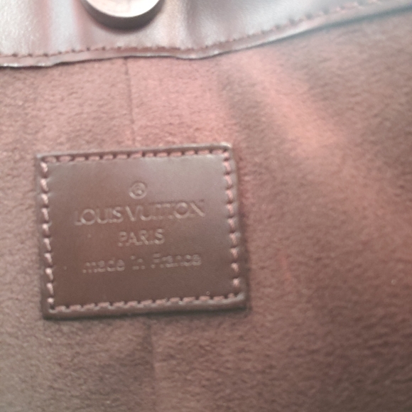 SOLD Louis Vuitton vintage demi lune pochette brwn - Picture 8 of 8